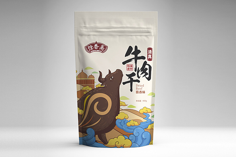 牛肉干包裝設(shè)計(jì)有什么技巧？