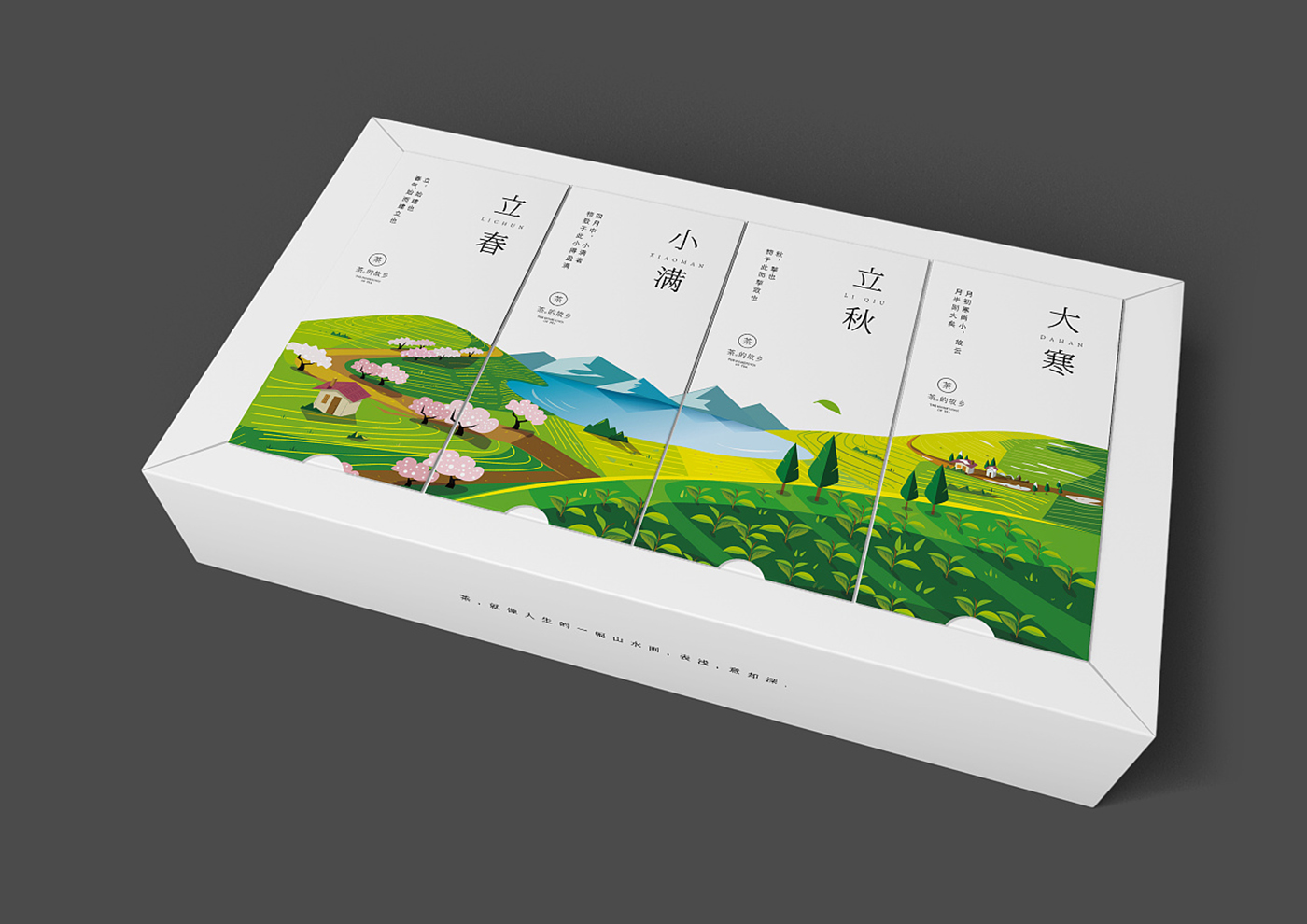 茶的故鄉(xiāng)茶葉包裝設計-綠茶包裝設計