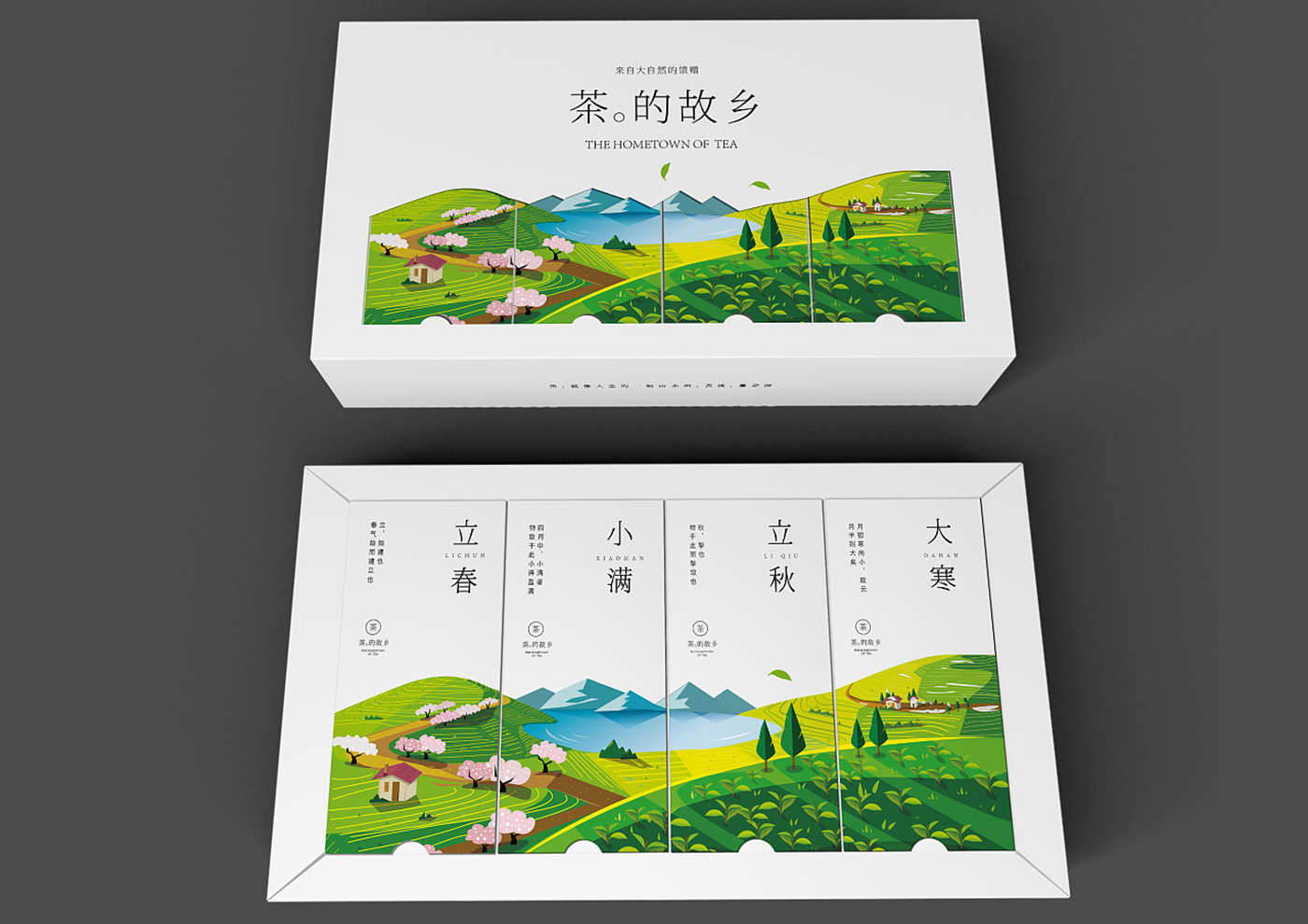 茶的故鄉(xiāng)茶葉包裝設計-綠茶包裝設計